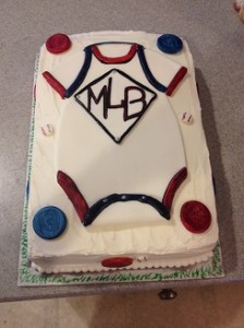 Baseball Cake