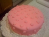 Pretty in Pink Birthday Cake